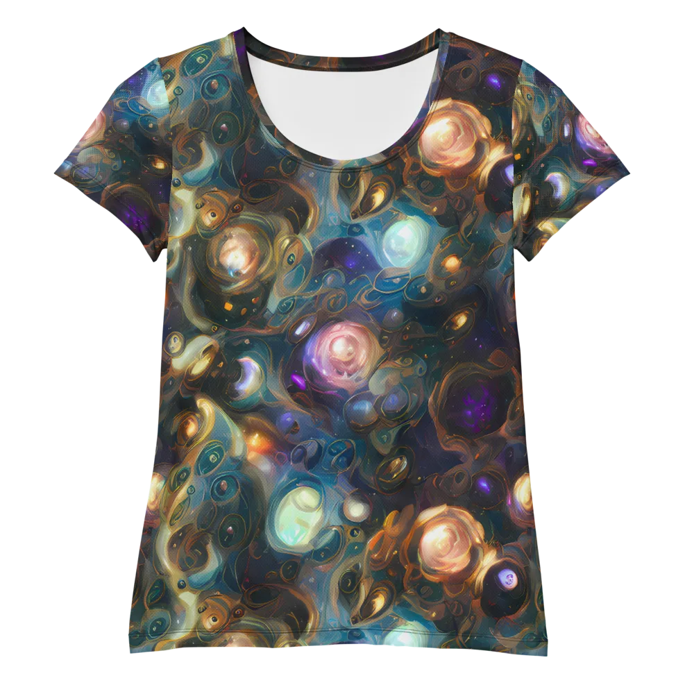 Orbital Alchemy on Women's Athletic T-Shirt — Front