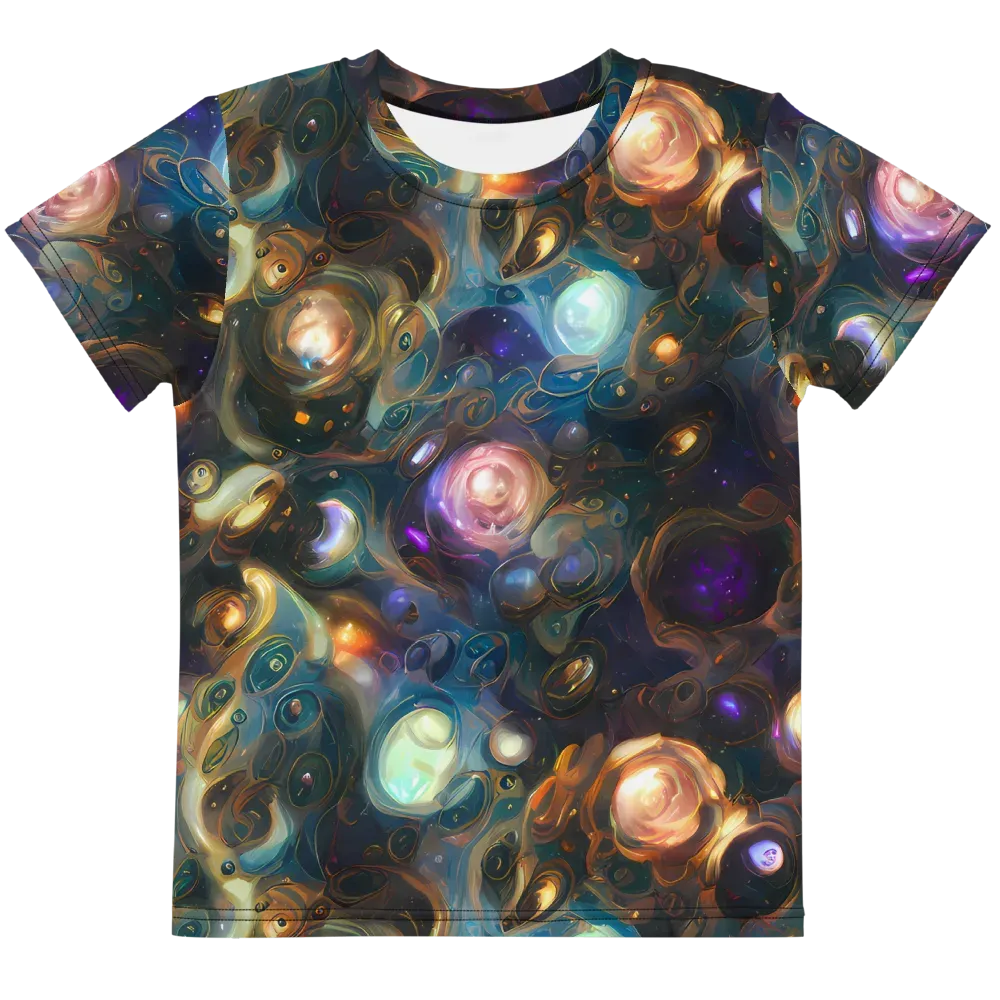 Orbital Alchemy on Kids Crew Neck T-Shirt — Front
