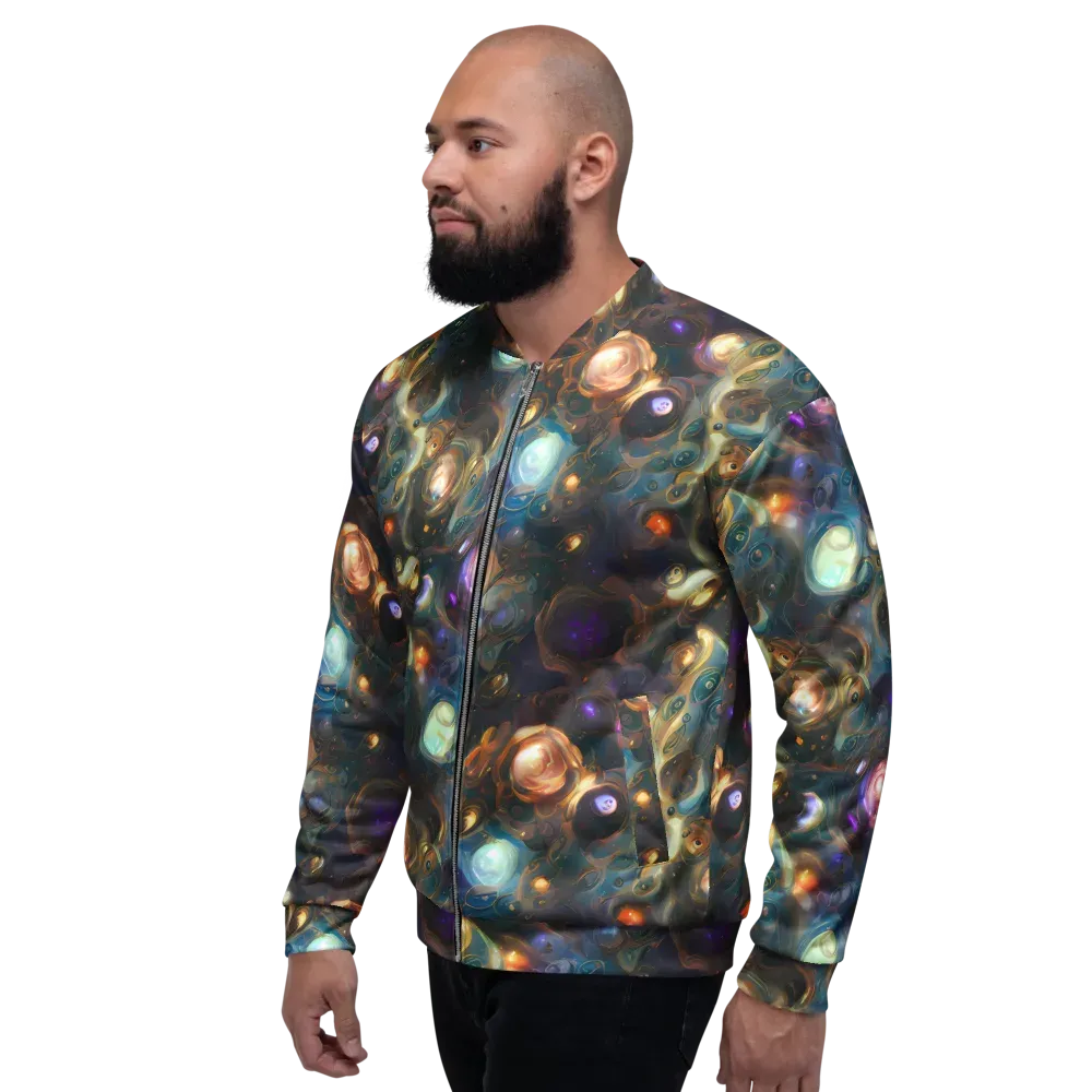Orbital Alchemy on Bomber Jacket — Left