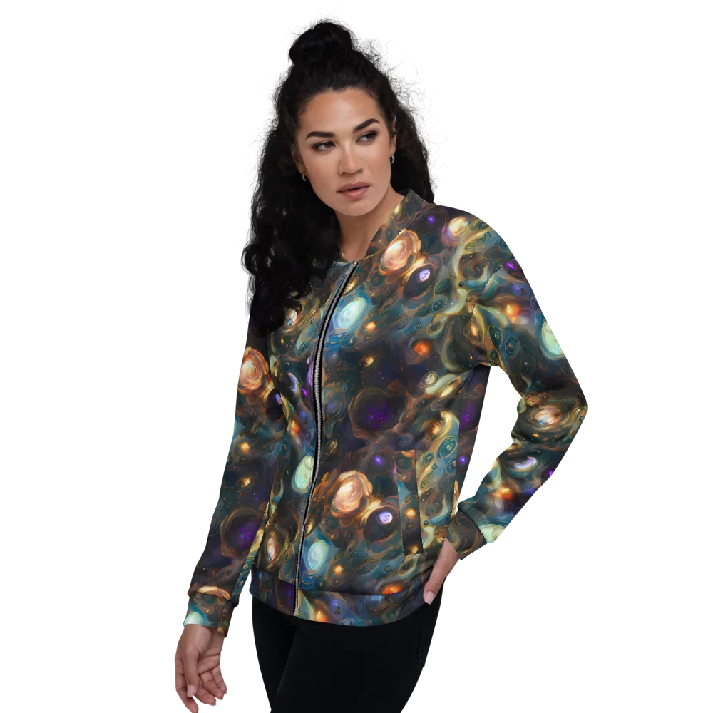 Orbital Alchemy on Bomber Jacket — Left