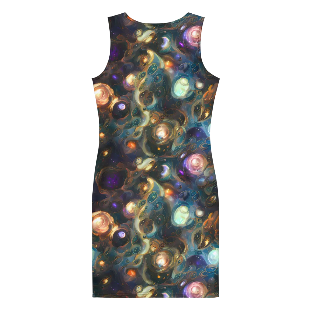 Orbital Alchemy on Bodycon Dress — Back