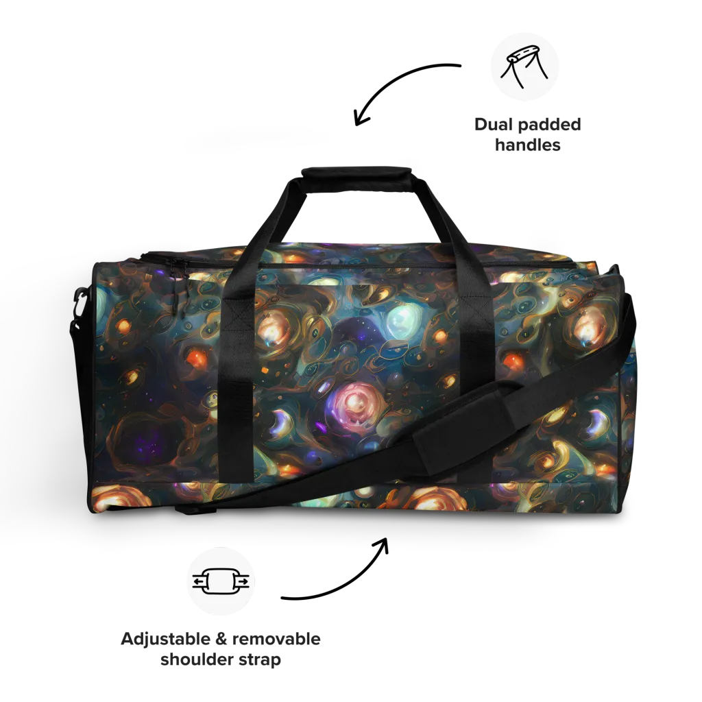 Orbital Alchemy on Duffle Bag — Front