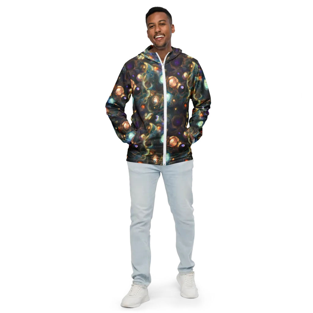 Orbital Alchemy on Men's Windbreaker — Front
