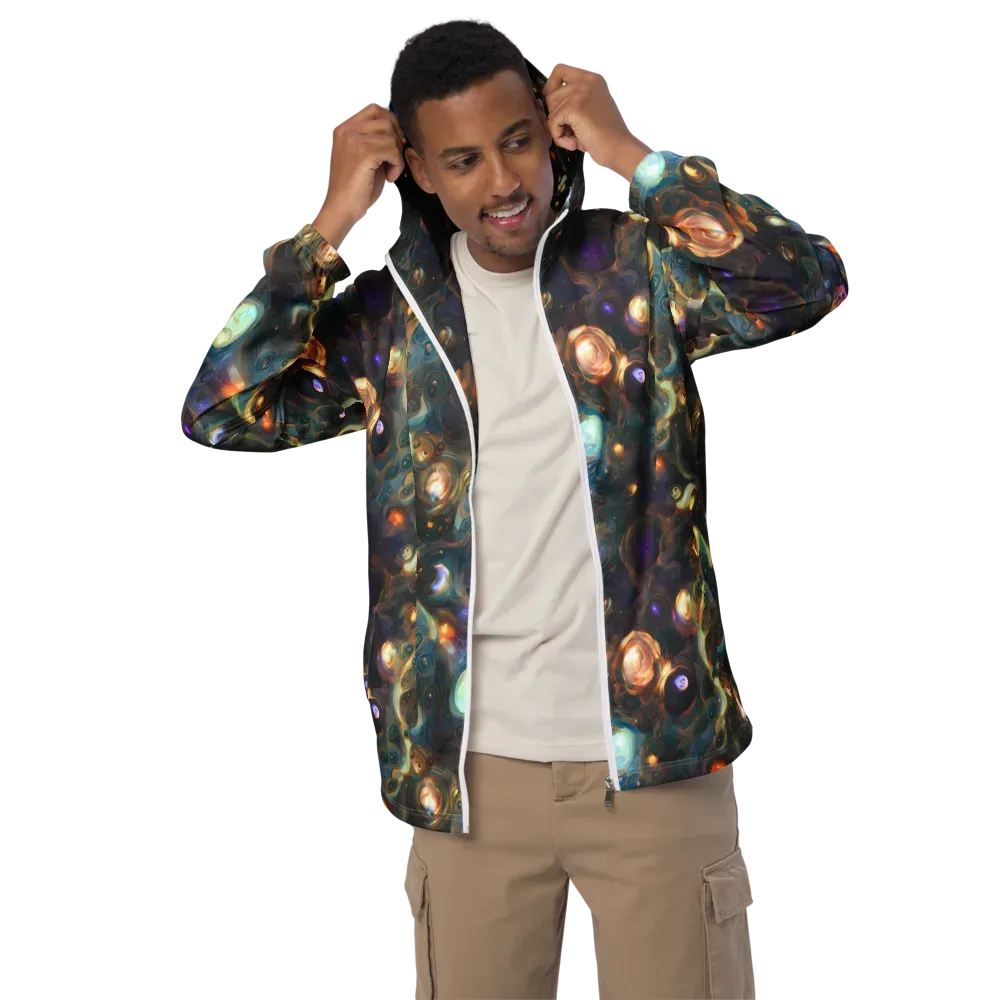 Orbital Alchemy on Men's Windbreaker — Front