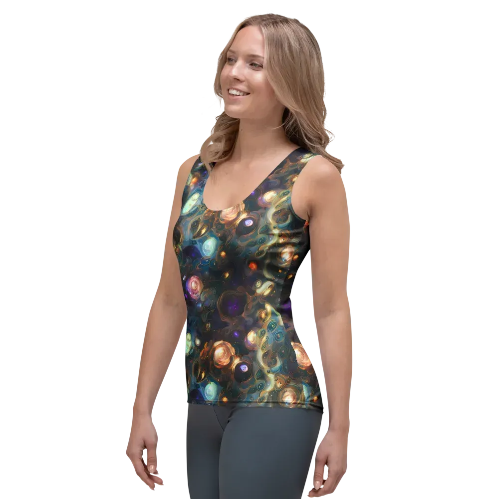 Orbital Alchemy on Women's Tank Top — Left Front