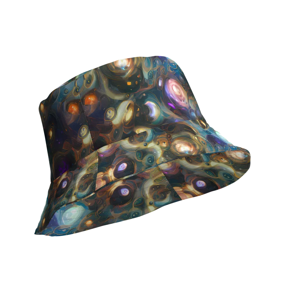 Orbital Alchemy on Reversible Bucket Hat — Product details Outside