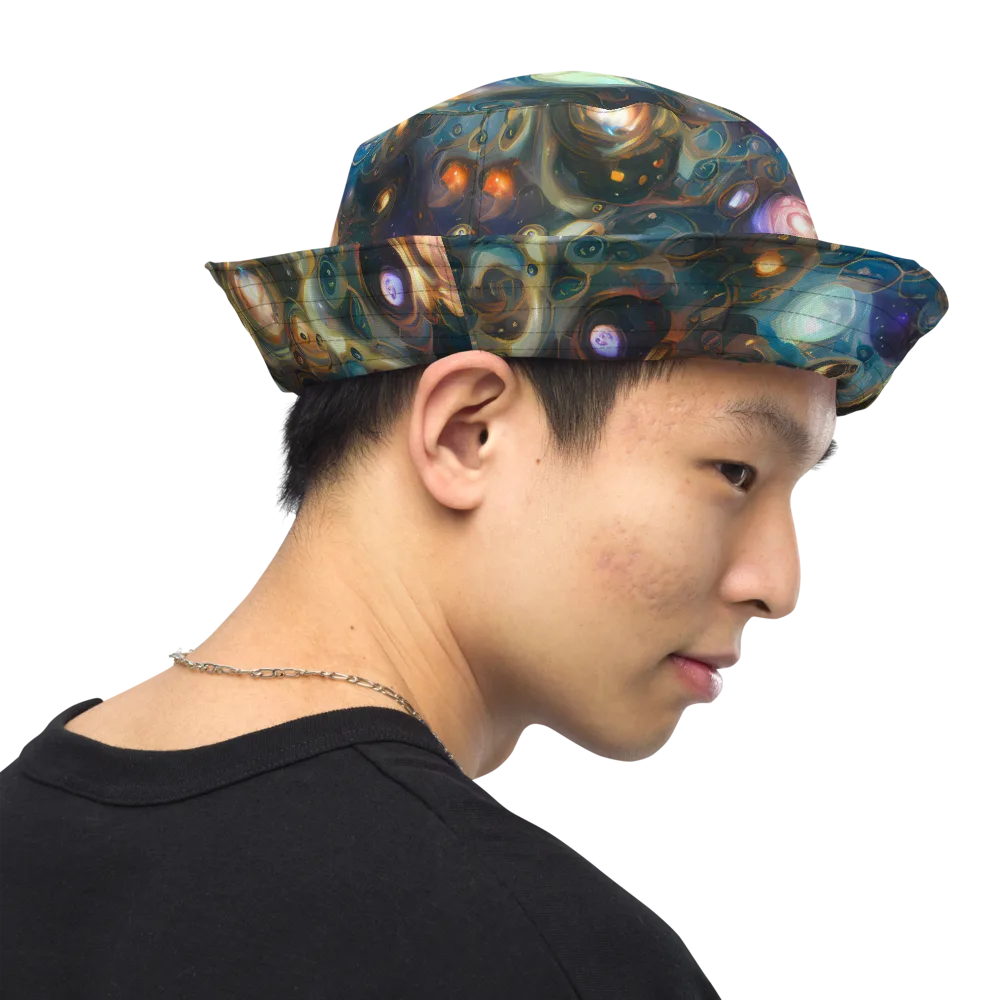 Orbital Alchemy on Reversible Bucket Hat — Right Outside