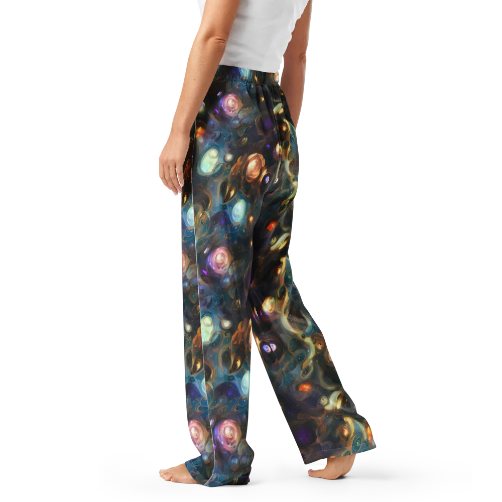 Orbital Alchemy on Women's Pajama Pants — Left