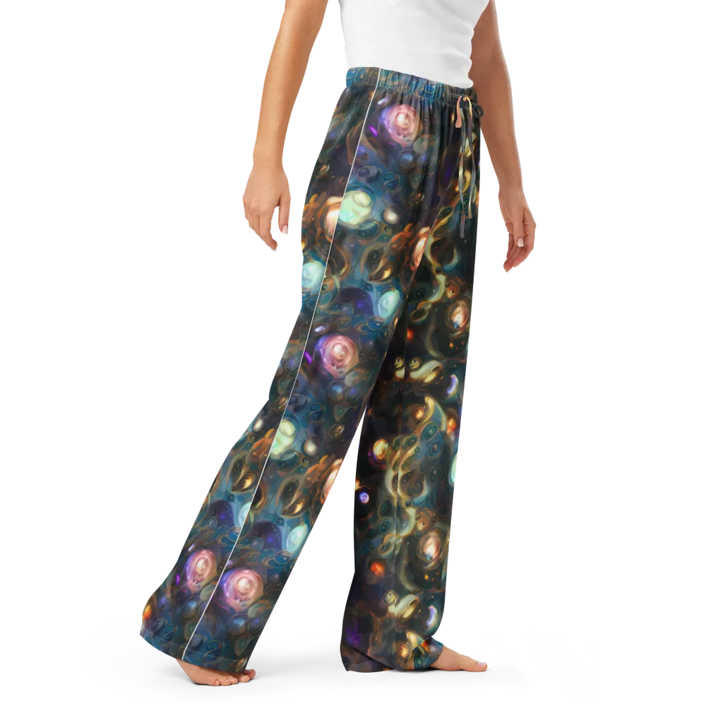 Orbital Alchemy on Women's Pajama Pants — Right Front