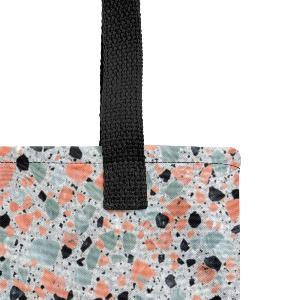 Coral Terrazzo on Tote Bag — Product details