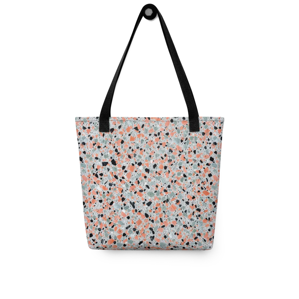 Coral Terrazzo on Tote Bag — Front