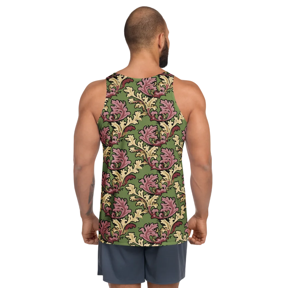 Acanthus Reverie on Men's Tank Top — Back