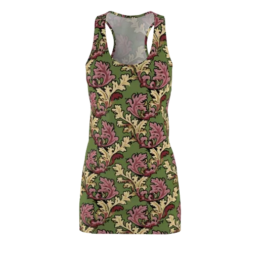 Acanthus Reverie on a Racerback Dress