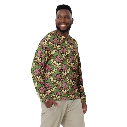 Acanthus Reverie on a Sweatshirt