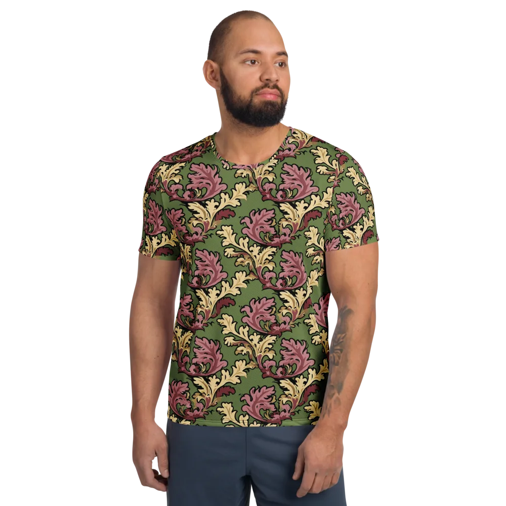 Acanthus Reverie on Men's Athletic T-Shirt — Front