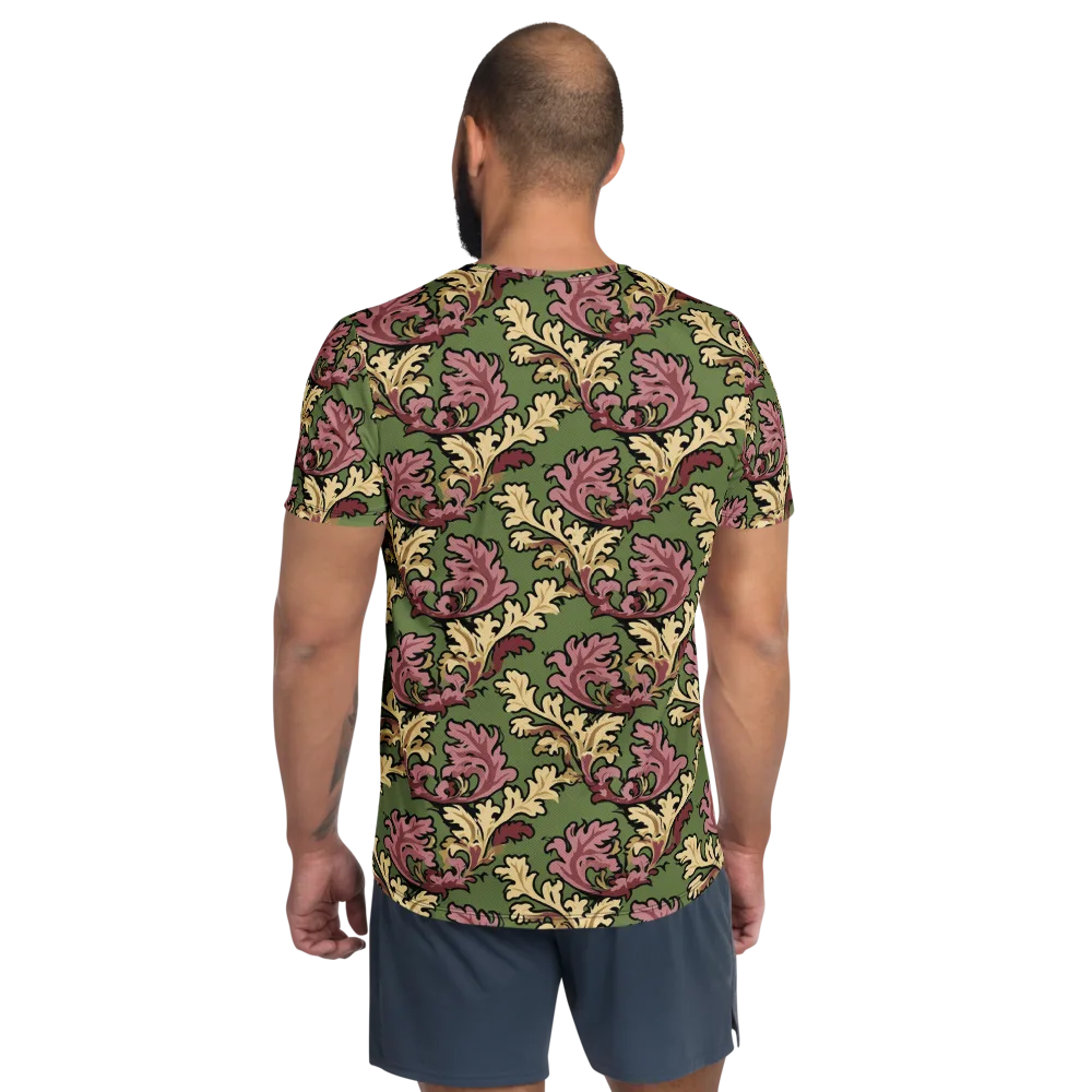 Acanthus Reverie on Men's Athletic T-Shirt — Back
