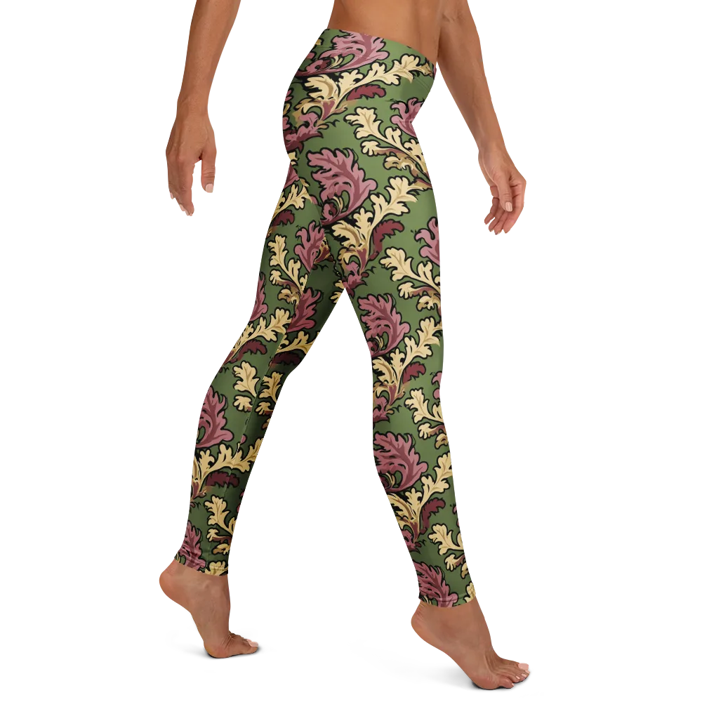 Acanthus Reverie on Leggings — Right