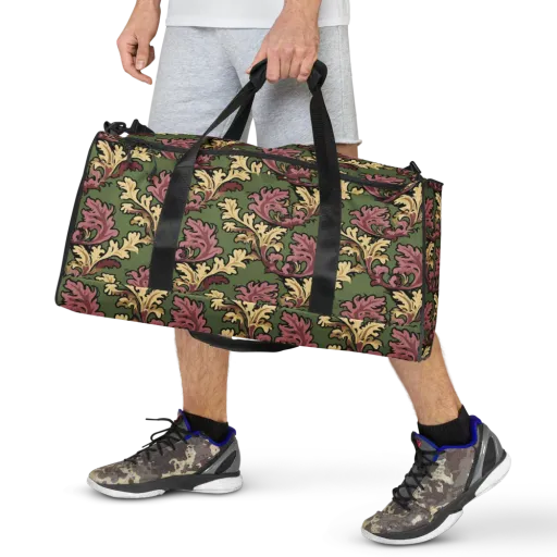 Acanthus Reverie on a Duffle Bag