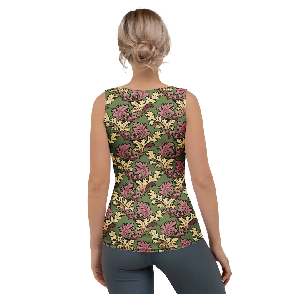 Acanthus Reverie on Women's Tank Top — Back