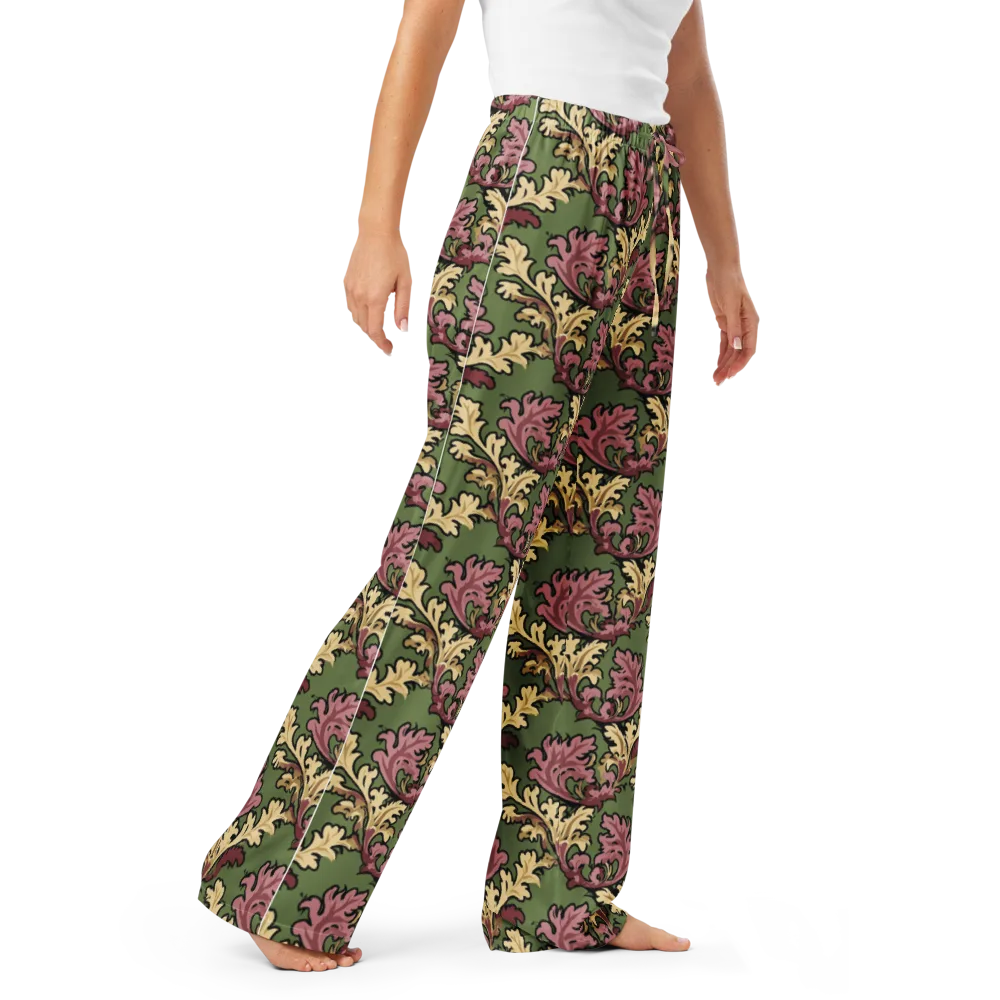 Acanthus Reverie on Women's Pajama Pants — Right Front