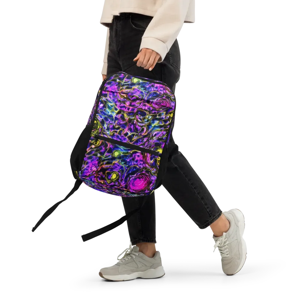 Midnight Fluorescence on Utility Backpack — Front