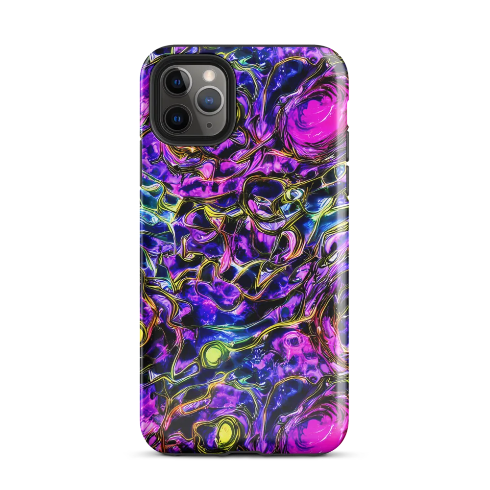 Midnight Fluorescence on Tough Case for iPhone® — Front