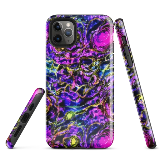 Midnight Fluorescence on a Tough Case for iPhone®