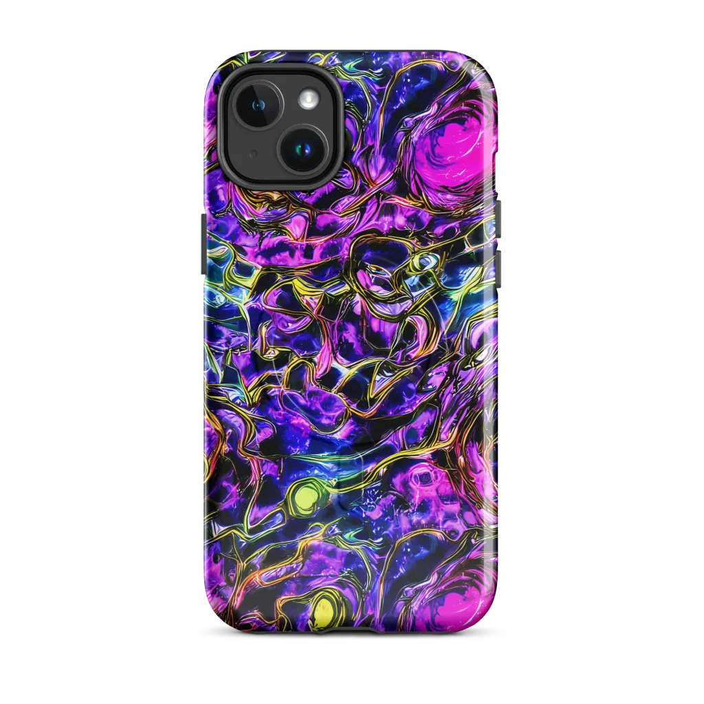 Midnight Fluorescence on MagSafe Tough Case for iPhone® — Front