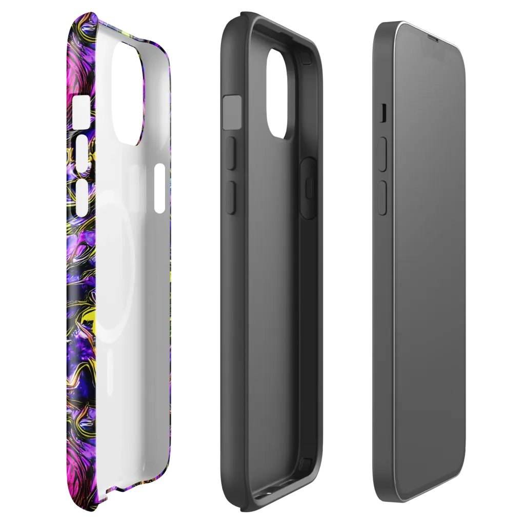 Midnight Fluorescence on MagSafe Tough Case for iPhone® — Front