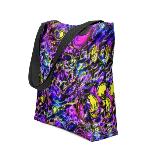 Midnight Fluorescence on a Tote Bag