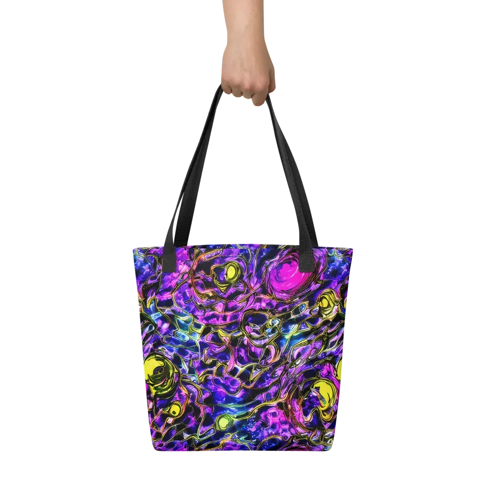 Midnight Fluorescence on Tote Bag — Front