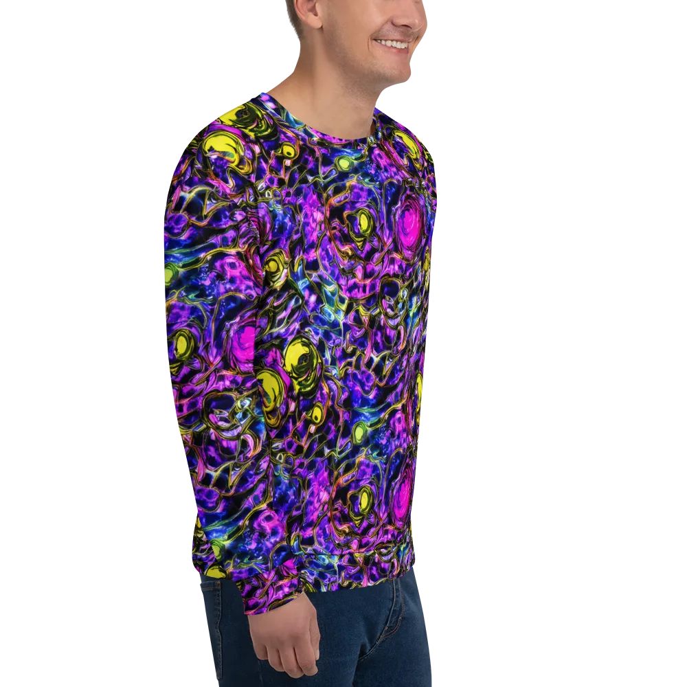 Midnight Fluorescence on Sweatshirt — Right Front