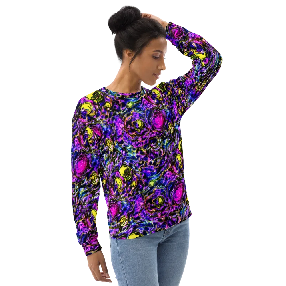 Midnight Fluorescence on Sweatshirt — Right Front