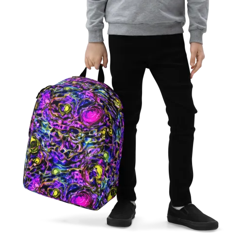 Midnight Fluorescence on a Minimalist Backpack