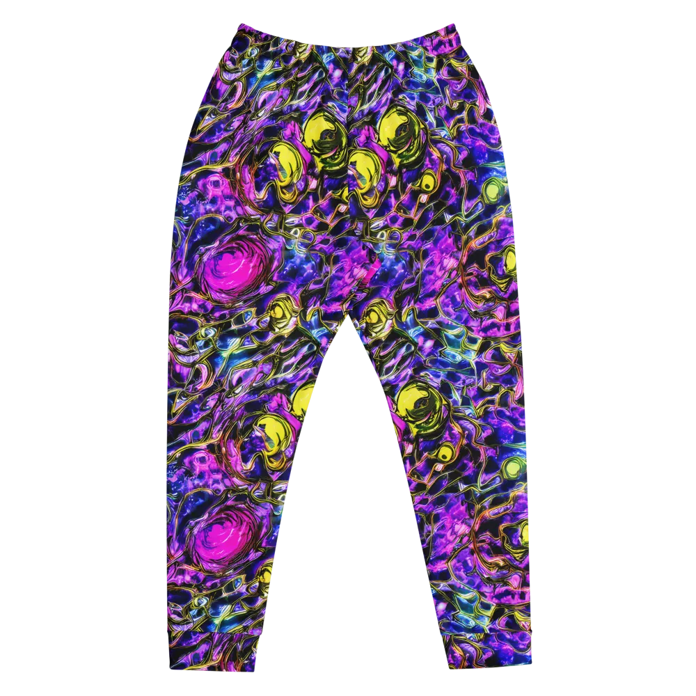 Midnight Fluorescence on Men's Joggers — Front