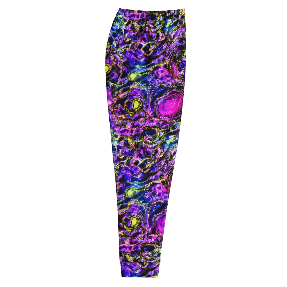 Midnight Fluorescence on Men's Joggers — Right