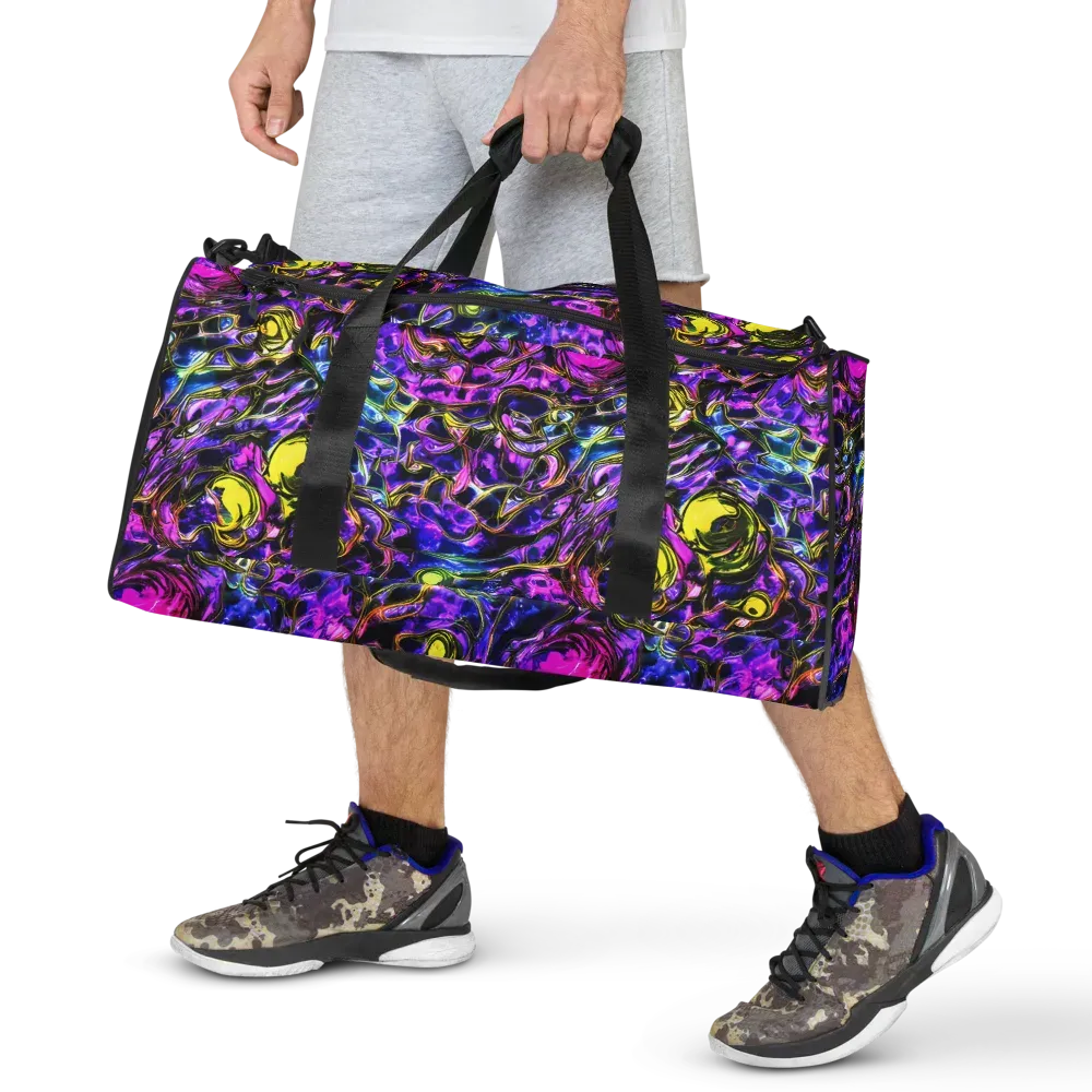 Midnight Fluorescence on Duffle Bag — Front