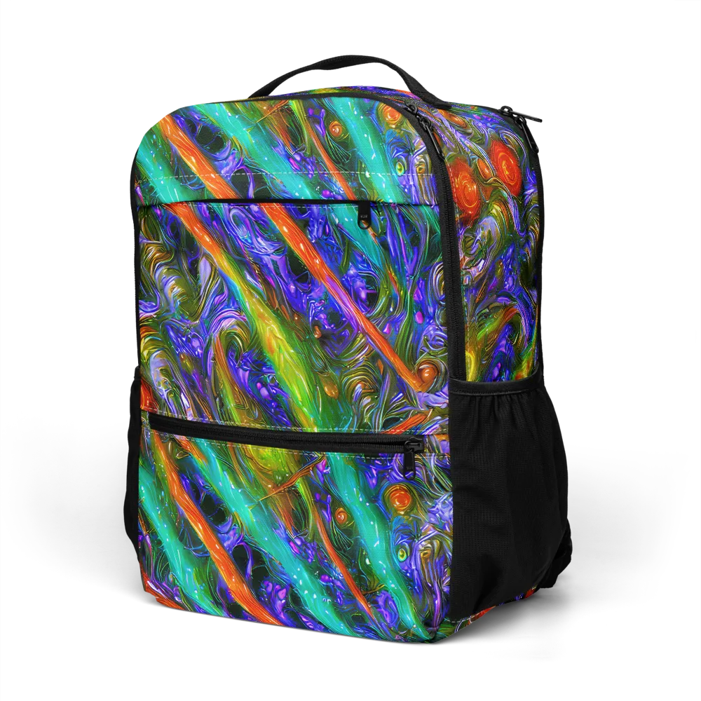 Turbulent Prism on Utility Backpack — Left Front