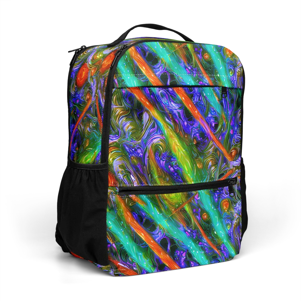 Turbulent Prism on Utility Backpack — Right Front
