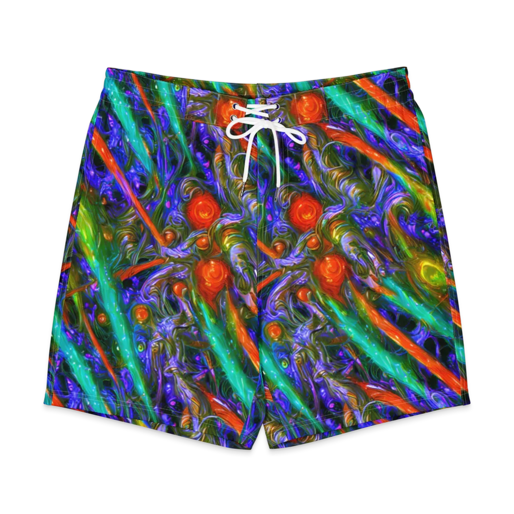 Turbulent Prism on Men's Board Shorts — Front
