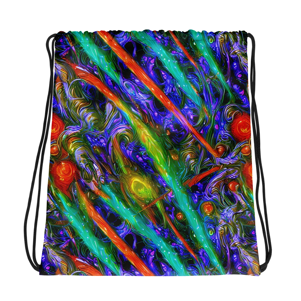 Turbulent Prism on Drawstring Bag — Photo