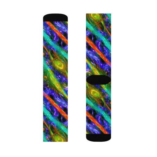 Turbulent Prism on a Socks