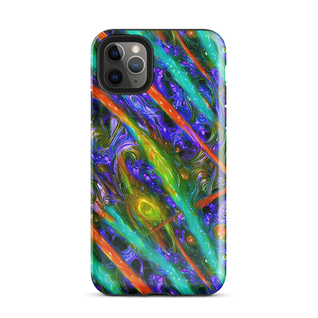 Turbulent Prism on Tough Case for iPhone® — Front