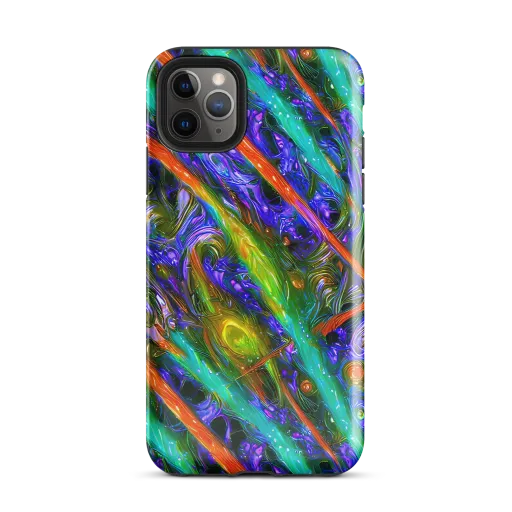 Turbulent Prism on a Tough Case for iPhone®