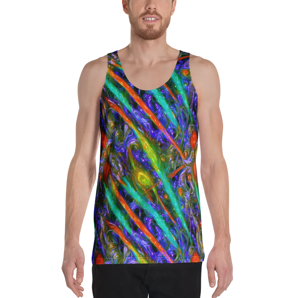 Turbulent Prism on Men's Tank Top — Front