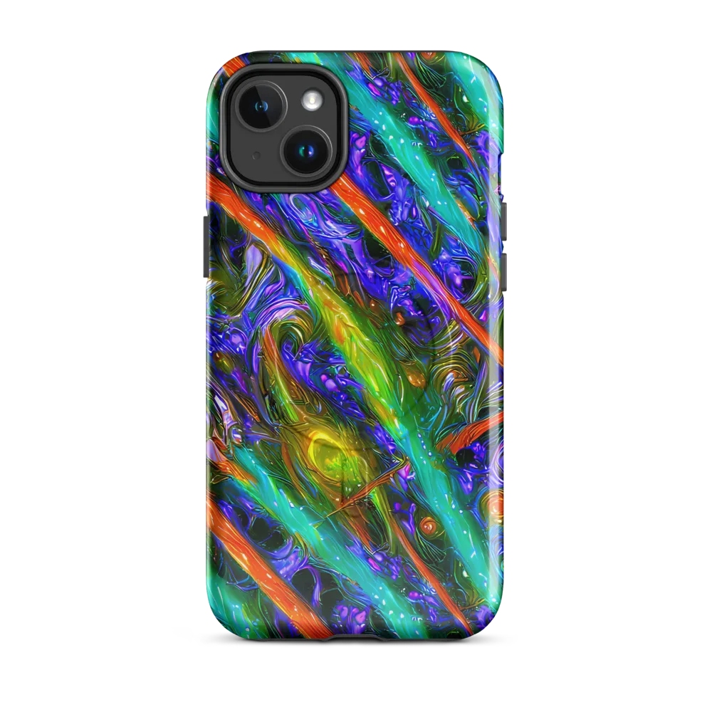 Turbulent Prism on MagSafe Tough Case for iPhone® — Front