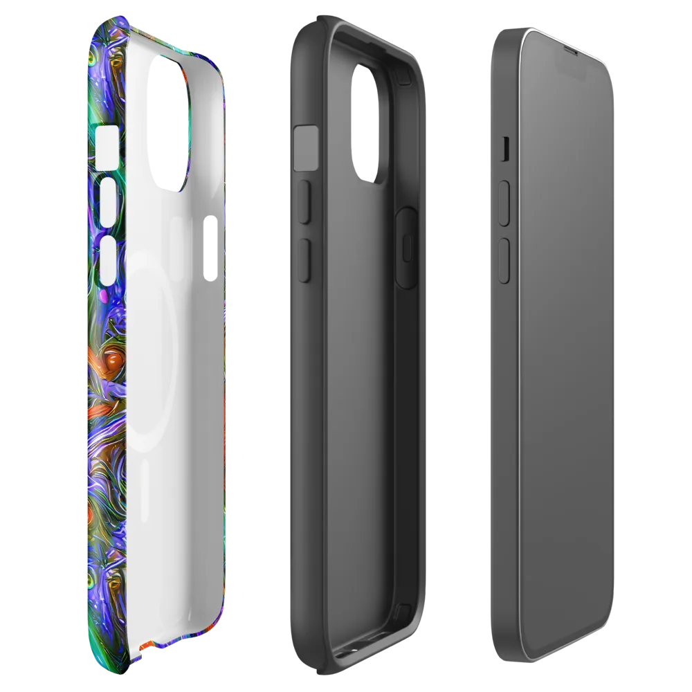 Turbulent Prism on MagSafe Tough Case for iPhone® — Front