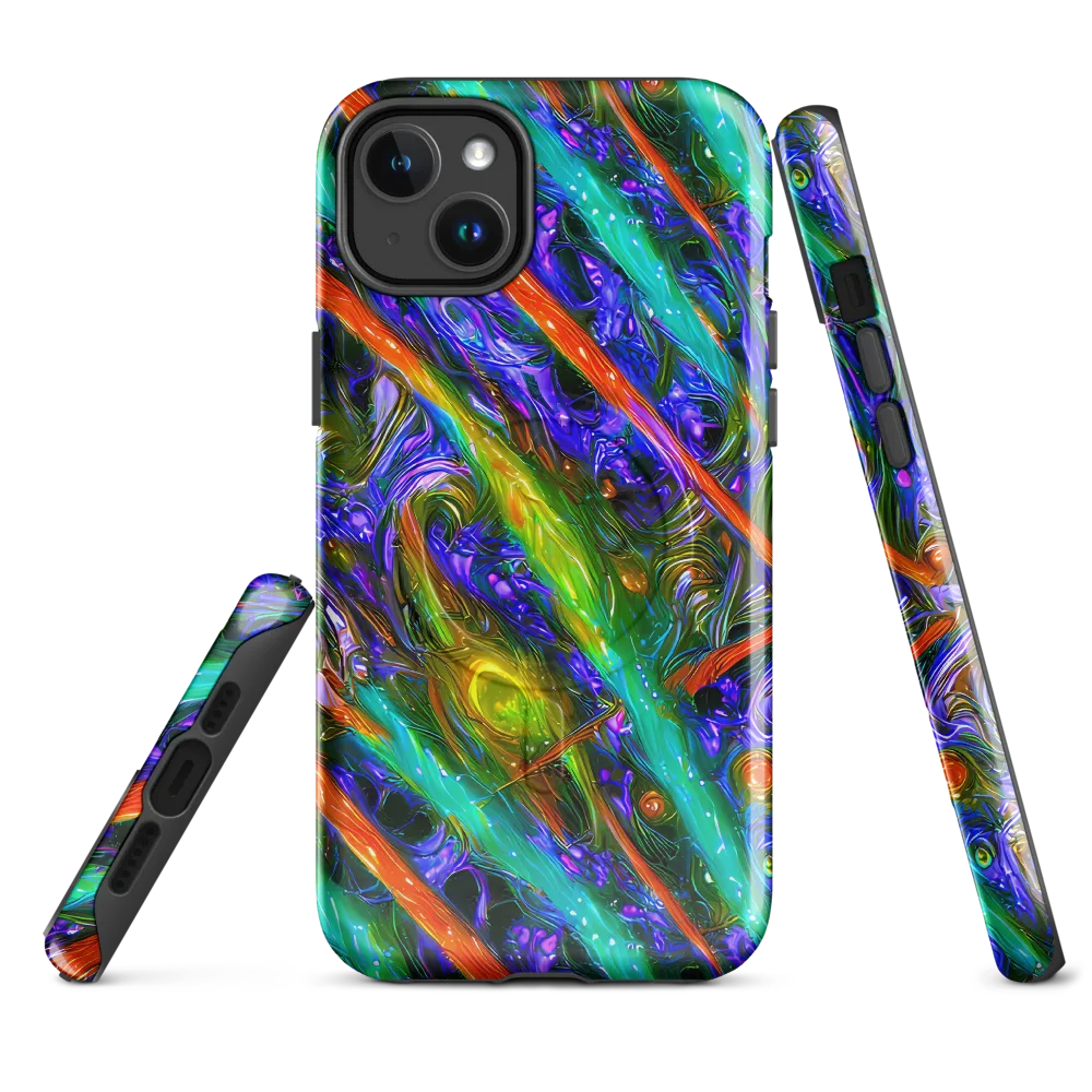 Turbulent Prism on MagSafe Tough Case for iPhone® — Front