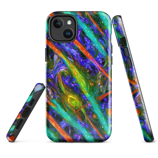 Turbulent Prism on a MagSafe Tough Case for iPhone®