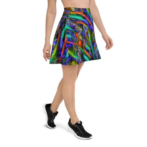 Turbulent Prism on a Skater Skirt
